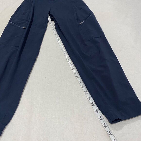 Athleta‎ Go Far Travel Pant Navy Blue Size 8 - Picture 9 of 12